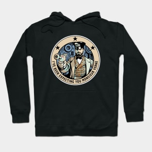 Jules Verne Steampunk Hoodie